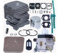 Gubeter Kit Cylindre FS55 34mm, Pour tondeuse Pour Stihl FS55 FS45 FS38, 4140 020 1202,4140 120 0619, 4140 124 2800.