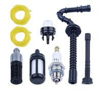 Gubeter Kit d'ampoule d'amorce de Filtre à mazout, pour pièce de tronçonneuse à gaz Stihl Ms192 Ms192T Ms192Tc, 188 512