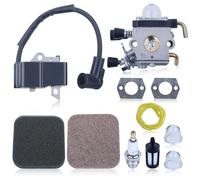 Gubeter Kit de Bobine d'allumage de carburateur, pour Tondeuse Stihl Fs75 Fs80 Fs80R Fs85R Fs85T Fs85Rx, remplace OEM pour 4140-120-0619 4137-120-0606 4140-120-0612 4137-120-0608