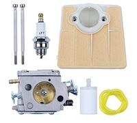 Gubeter Kit de carburateur Kit de Filtre à Carburant à Air, pour Jonsered 625,625 II,630 tronçonneuse, 503280316/574331601