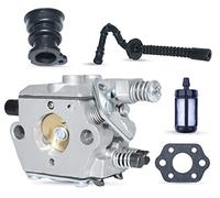 Gubeter Kit de carburateur Ms250, pour Stihl 021 023 025 Ms210 Ms230 Ms250, 1123 120 0603, 1123 141 2000, 1123 358 7702, 0000 350 3500, 1123 141 2200