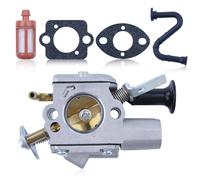 Gubeter Kit de Carburateur pour Stihl MS261 MS261C MS271 MS271C MS291 MS291C Tronçonneuse Pieces Detachees, avec Jeu de joints, remplacement 1141 120 0606, 11176403800, 11416479401