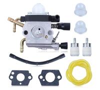 Gubeter Kit de carburateur, pour Tondeuse Stihl HS81 HS81R HS81Rc HS81T HS86 HS86R HS86T, Remplacer pour Zama C1Q-S225, Remplacer OEM pour 4237 120 0606
