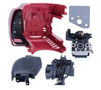 Gubeter Kit de carénage de carburateur de Couvercle de Moteur de Cylindre supérieur, pour pièce de Moteur Honda Gx35 Hht35S, 19720-Z0Z-000Za, 16100-Z0Z-034, 19631-Z0Z-010, 17231-Z0Z-010
