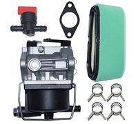 Gubeter Kit de Filtre à air de carburateur, pour Ohv110 Ohv115 Ohv120 Ohv125 Ohv130 Ohv135 Ov358Ea, pour Tecumseh 640065A 640065, pour Stens : 520-952 et 056-316, Rotatif : 13153