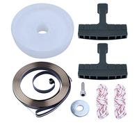 Gubeter Kit de Mise au Point de Ressort de poulie de démarreur, pour tronçonneuse Husqvarna 372Xp 385Xp 372 385 390 371K 375K, 503787201, 503 78 72-01, 503859601, 503 85 96-01