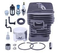 Gubeter Kit de Piston de Cylindre 49 mm, pour pièce de tronçonneuse Stihl Ms390 Ms290 039 029, 1127 020 1216, 1117 350 5800, 9639 003 1743