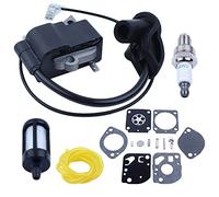 Gubeter Kit de réparation de carburateur de Bobine d'allumage, pour pièce de Tondeuse Stihl Fs100 Hl100 Hl95 Km90 Km100 Ht100, 4180 400 1308