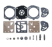 Gubeter Kit de réparation de carburateur, pour Husqvarna 257, pour Homelite 300, pour Echo Cs510 Cs550 Cs5000, pour McCulloch 50 AA, pour Poulan 2800 3300, pour Jonsered 525 H 545 R 551