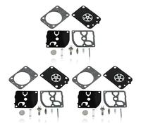Gubeter Kit de Réparation de Carburateur, pour Stihl TS410 TS420, Kit de Diaphragme de Reconstruction, Tronçonneuse Pieces Detachees, remplacement 4238 007 1061