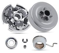 Gubeter Kit Embrayage et Pignon pour Stihl MS171 MS171C MS181 MS181C MS211 MS211C Tambour Embrayage 6T Pignon de Chaine Pièces Détachées Tronçonneuse Remplace 11391602000 11236402003