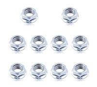 Gubeter Pour Husqvarna 365 Écrou de barre de guidage M8, Pour Echo CS-400 Pour Husqvarna 55, 455, 460 Rancher, Kit d'écrous de Barre 10 pièces Pour Echo CS-400 Pour Husqvarna 55, 455, 460 Vis de