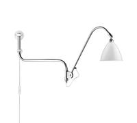 GUBI Applique murale Bestlite BL10 Blanc mat-chrome