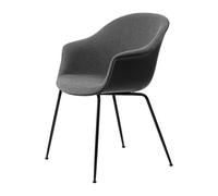 GUBI Bat Dining Chair front upholstered conic base Hallingdal 65 n° 173-black