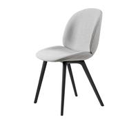 GUBI Beetle dining chair fully upholstered-plastic base Remix 3 n° 123-black