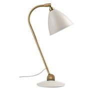 GUBI - Bestlite BL2 Lampe de Table Ø16 Laiton/Blanc Mat