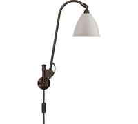 GUBI - Bestlite BL6 Applique Murale Ø16 Laiton Noir/Blanc Classique