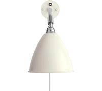 GUBI Lampe murale Bestlite BL7 blanc mat-chrome