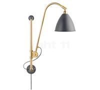 GUBI Lampe murale Bestlite BL5 Gris-laiton