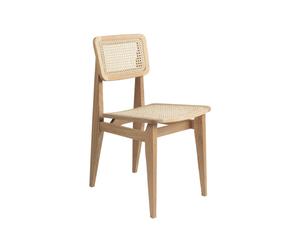 GUBI Chaise C-Chair oak oiled. rotin