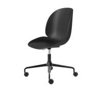 GUBI Beetle Chaise de Bureau Noir Mat/Noir