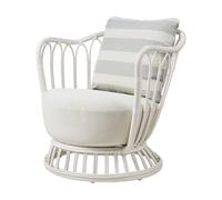 GUBI Fauteuil d'extérieur Grace Leslie Limonta 006-020-alabaster white