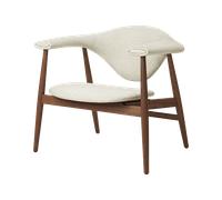 GUBI Fauteuil Masculo Rembourré En Eero Special FR 106 Avec Pieds En Noyer