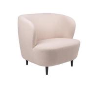 GUBI fauteuil STAY LARGE avec les pieds en bois (Cat. A - Tissu et noyer américain)