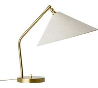 Gubi Gräshoppa Lampe à Poser Laiton/ Toile