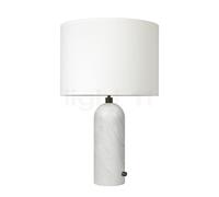 Gubi Gravity Lampe de table abat-jour blanc/pied marbre blanc - 65 cm , Vente d'entrepôt, neuf, emballage d'origine
