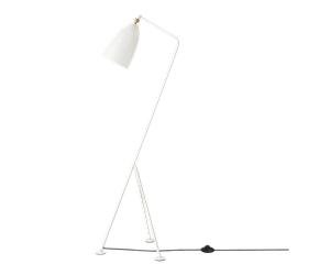 GUBI Grossman Collection Gräshoppa Lampadaire Albâtre Brillant Blanc