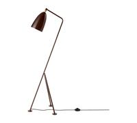 GUBI Grossman Collection Gräshoppa Lampadaire Brun Noyer Brillant