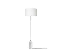GUBI Lampadaire Gravity marbre blanc/blanc