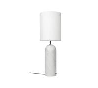 GUBI Lampadaire Gravity XL marbre blanc/blanc. high
