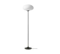 GUBI Lampadaire stemlite Black chrome verre opale 150 cm