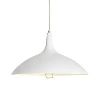 GUBI lampe à suspension 1965 (Blanc - Métal et verre)