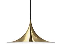 GUBI Lampe à suspension Semi Ø 47 cm Polished brass