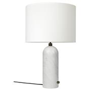 Gubi Gravity Lampe de table abat-jour blanc/pied marbre blanc - 65 cm , Vente d'entrepôt, neuf, emballage d'origine