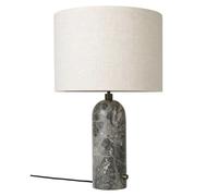 Lampe à Poser GUBI Gravity, Abat-jour en Marbre Gris et Abat-jour, Grand