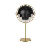 Gubi Lampe à poser Multi-Lite Laiton et noir