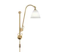 GUBI Lampe murale Bestlite BL5 Porcelaine-laiton