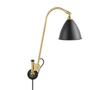 GUBI Lampe murale Bestlite BL6 noir charbon-laiton