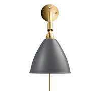GUBI Lampe murale Bestlite BL7 gris-laiton