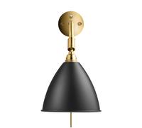 GUBI Lampe murale Bestlite BL7 noir charbon-laiton