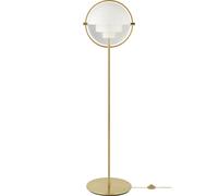 GUBI Lampe sur pied Multi-Lite Laiton-blanc