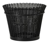 GUBI Matégot Pot à Fleurs Ø15 cm Noir Doux