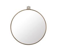 GUBI Miroir Randaccio antique brass. large