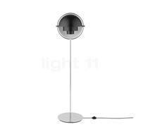 Lampadaire GUBI Multi-Lite Chrome & Noir