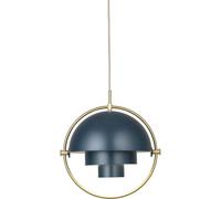 GUBI Plafonnier Multi-Lite Midnight Blue-laiton