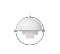 GUBI Multi-Lite Suspension Chrome & Blanc
